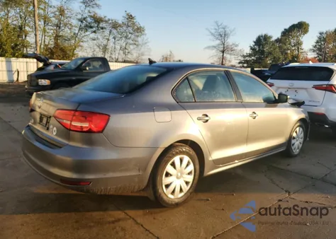 2015 Volkswagen Jetta Base из США, поврежденный, VIN 3VW2K7AJ1FM323611